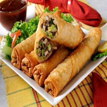 Sirus chicken spring roll