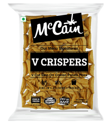 McCain potato v Crispers