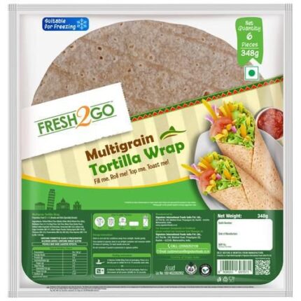 Fresh 2 Go multigrain Tortilla Wrap 348 Gm