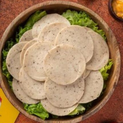 Total Chicken Black Paper Salami 1kg Sliced