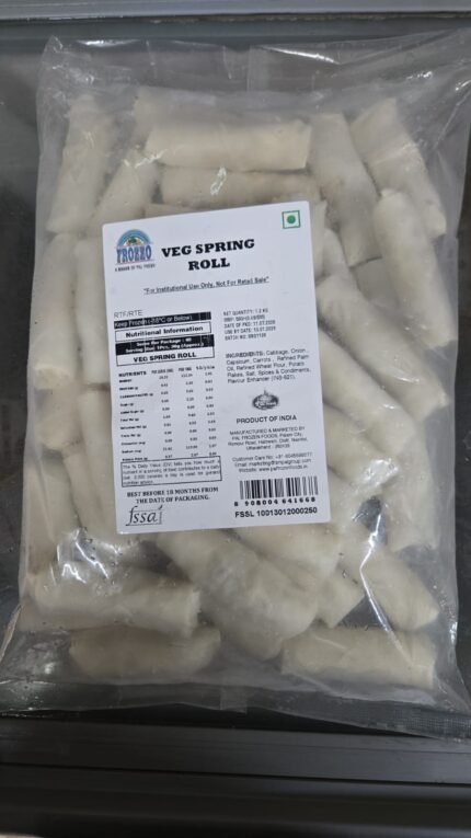 Frozzo Veg Spring roll1.2kg